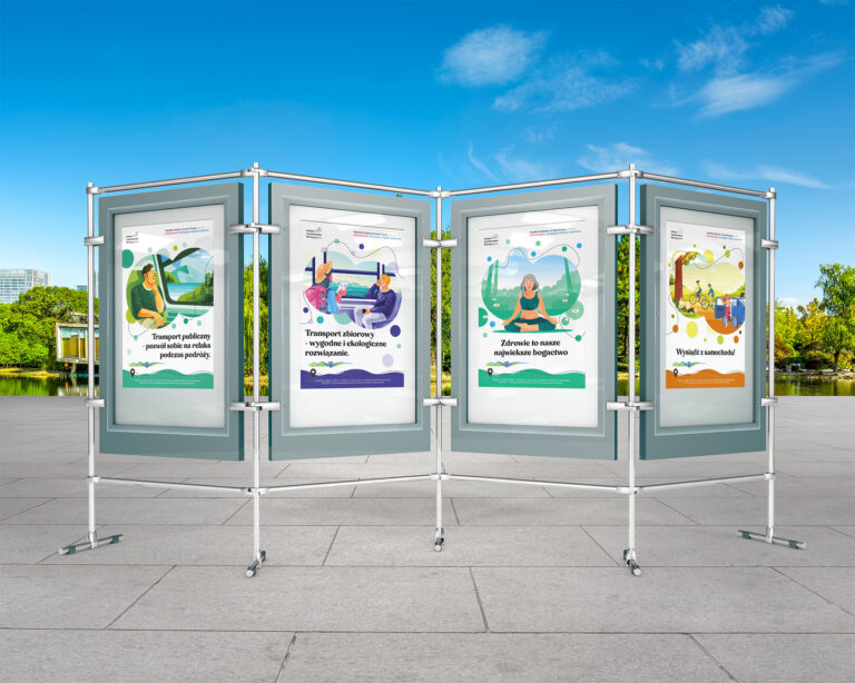 Żywiec plakaty i social media